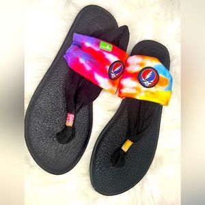 Sanuk Grateful Dead Tie Dye Sling Vegan